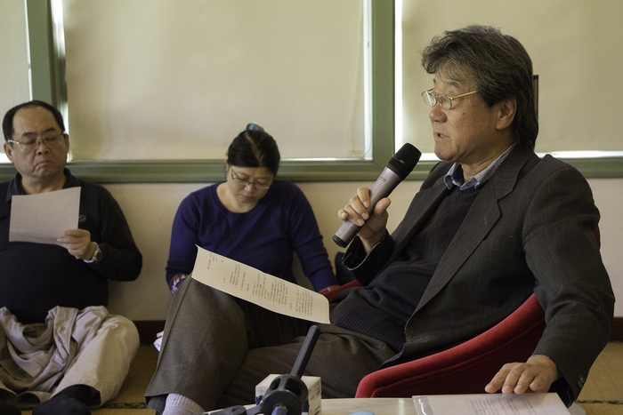井迎瑞老師於南門電影書院二樓和風沙龍進行講座